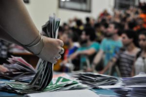 Recuento votos eleccion Centro Alumnos