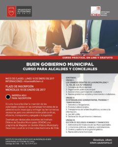 curso alcaldes y concejales 2017