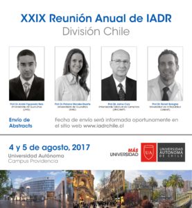 Afiche IADR 4 y 5 agosto