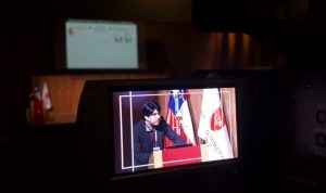 Dr Cristian Amador en Congreso Chileno Hipertension 3
