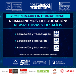 2DO SEMINARIO REIMAGINEMOS LA EDUC nota 1080x1080 1