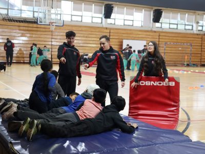 Estudiantes de la carrera de Educación Física desarrollaron A+S en beneficio de la comunidad