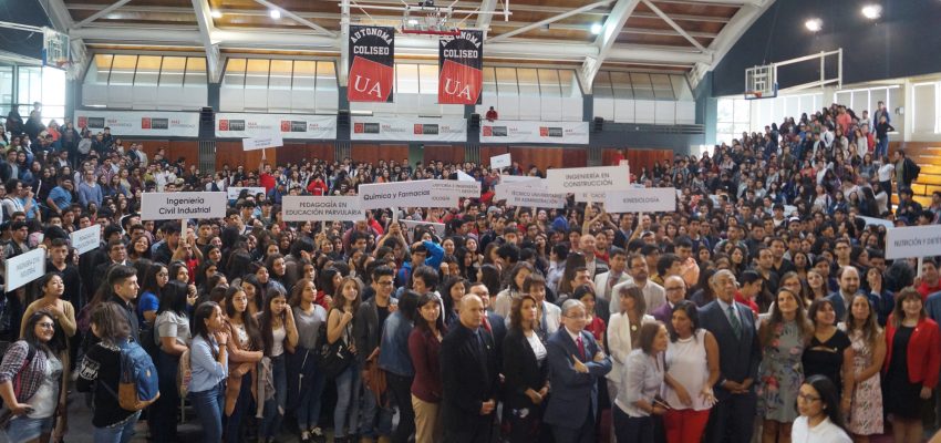 Máximas autoridades dieron la bienvenida a sus nuevos estudiantes