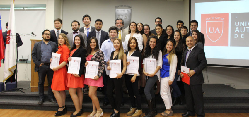 Alumnos de excelencia recibieron formación en liderazgo y gestión de proyectos en la Autónoma