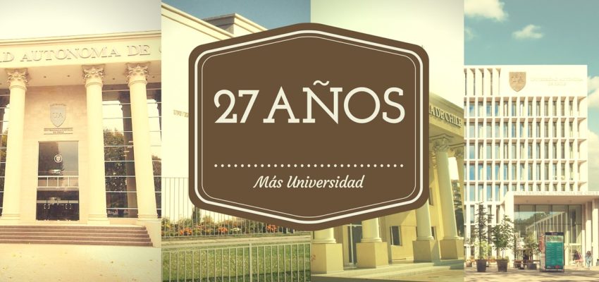 U. Autónoma de Chile cumple 27 años formando profesionales competentes y contribuyendo al progreso de la sociedad