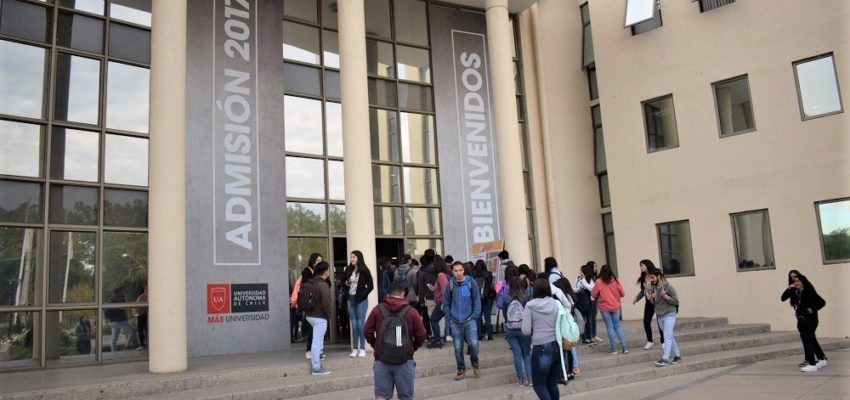 Más de mil 300 nuevos estudiantes comenzaron su proceso de formación en la U. Autónoma en Talca