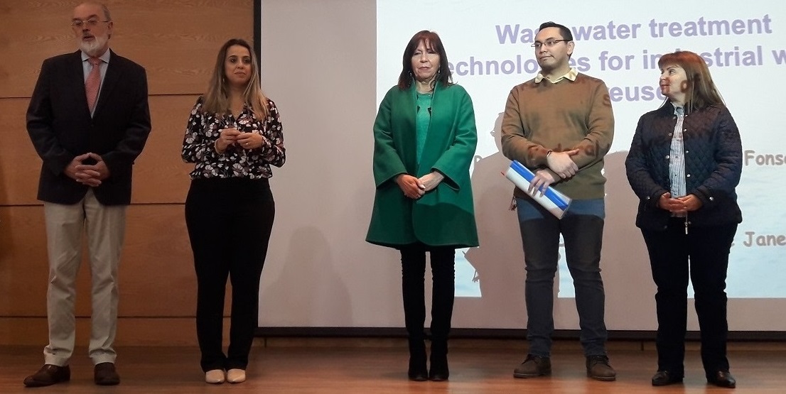 Investigadora de Universidad Federal de Río de Janeiro expuso sobre tratamiento avanzado de aguas