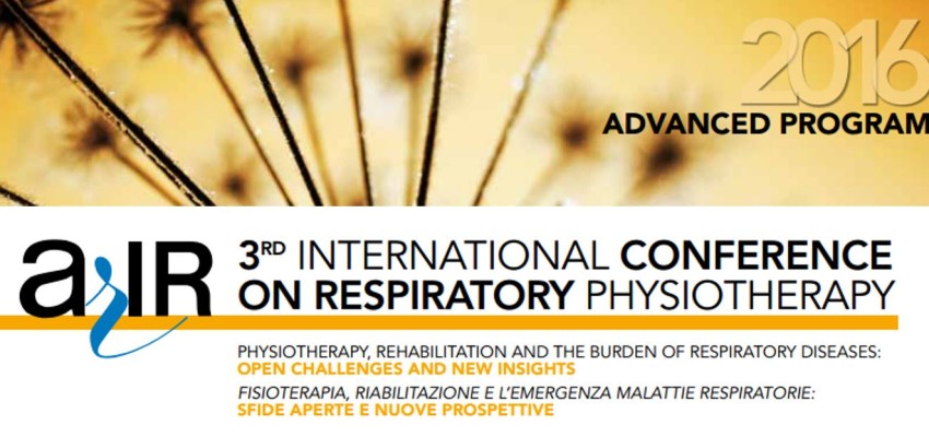Académico de Kinesiología expone en conferencia internacional en Italia sobre fisioterapia respiratoria