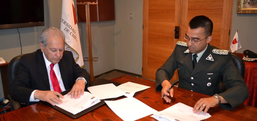 Universidad Autónoma de Chile y Gendarmería firmaron convenio de colaboración mutua