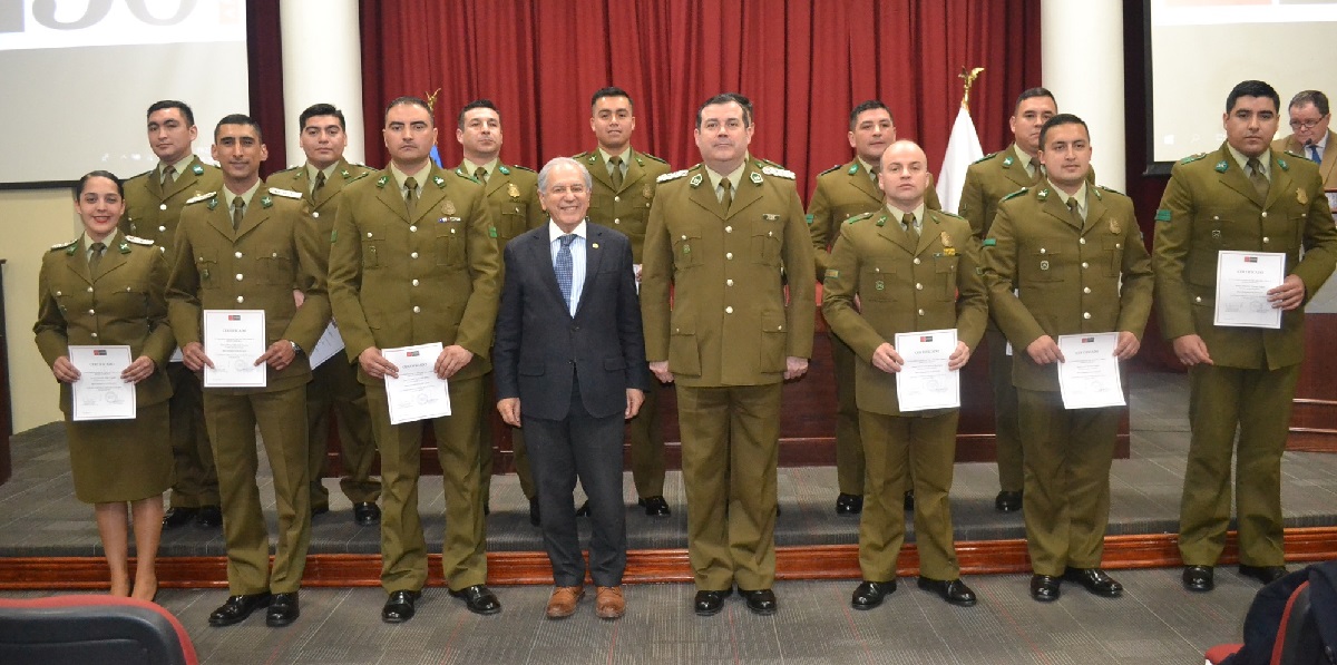 Destacan aporte de la U. Autónoma en actualización de conocimientos de policías en la región
