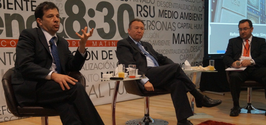 Agenda 8.30 estuvo marcada por modificaciones a la Reforma Tributaria