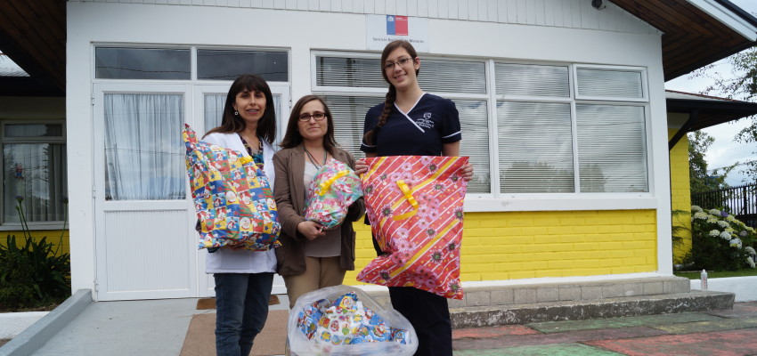 Estudiantes de Enfermería llevaron regalos a menores del Centro de Protección Belén
