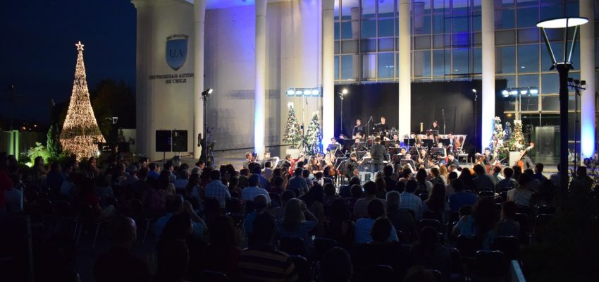U. Autónoma de Chile realizó tradicional concierto navideño 2016 en Talca