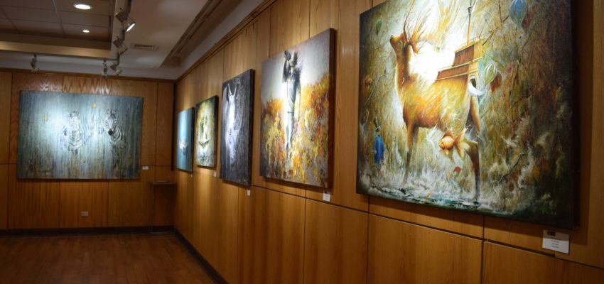 Presentan obras de dos destacados artistas en Galería de Arte en Talca