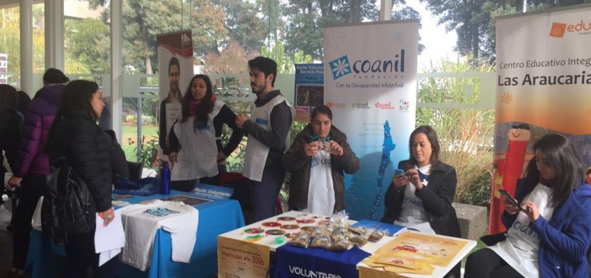Masiva participación en Feria de Voluntariado UA en Temuco