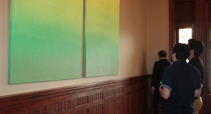 Galería de Arte universitaria inauguró “Irisaciones” de Alejandro Rogazy