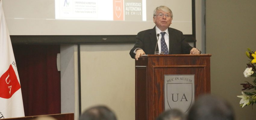 Presidente de la Corte Suprema inauguró Año Académico 2016 en Talca