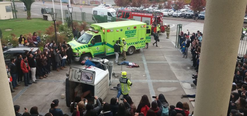 Con simulacro de accidente termina capacitación en Enfermería en Urgencias dictada por la U. Autónoma