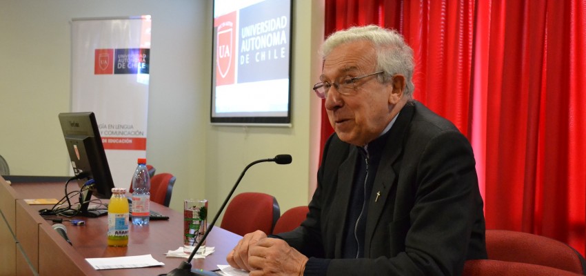 Fernando Montes dicta conferencia sobre RSU en Universidad Autónoma de Chile en Talca