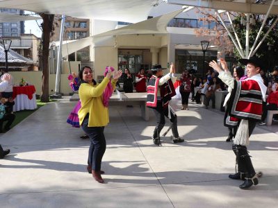 Sede Santiago realizó su tradicional celebración de fiestas patrias