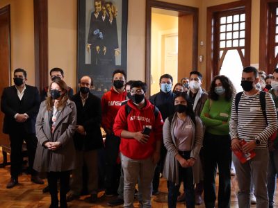 Universidad Autónoma de Chile recibió a estudiantes de intercambio en Sede Santiago
