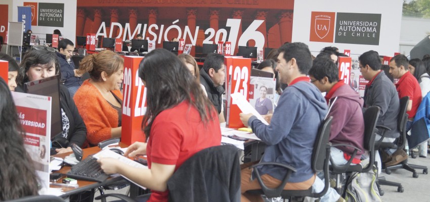 Exitoso proceso de postulaciones on line tras publicación de resultados PSU