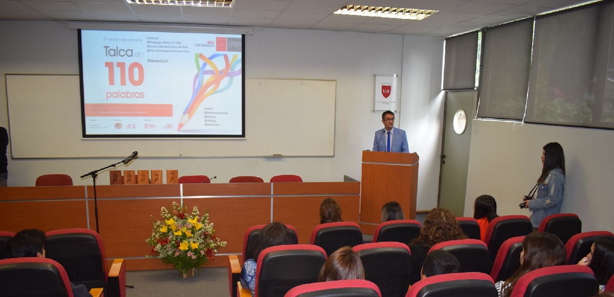 Universidad Autónoma realiza tercera versión del concurso de cuentos “Talca en 110 palabras”