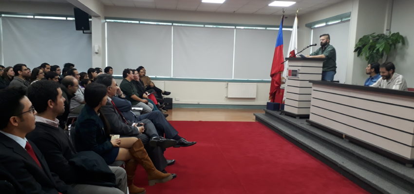 Diputado Boric inauguró proyecto Mineduc que se adjudicaron alumnos de Derecho de la Autónoma