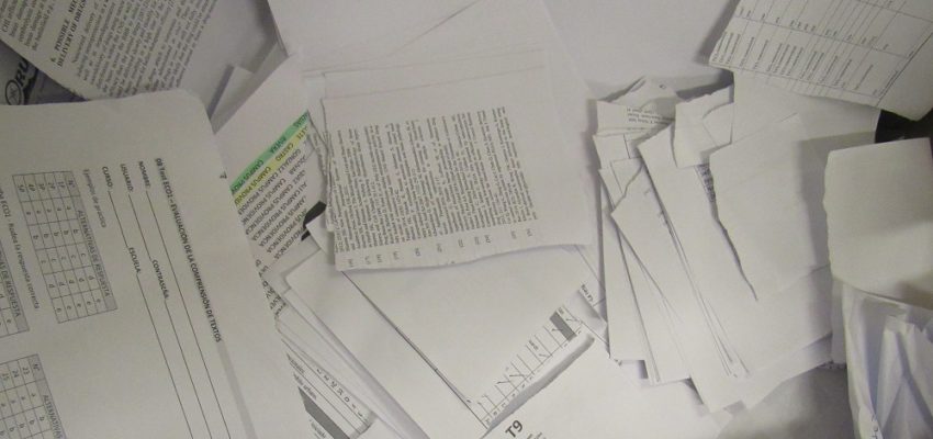 Más de 5 toneladas de papel para reciclaje donó la U. Autónoma en Santiago durante el 2016