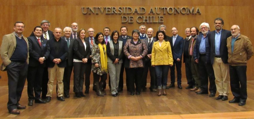 Corporación de Facultades de Ingeniería de Chile se reunió en la U. Autónoma