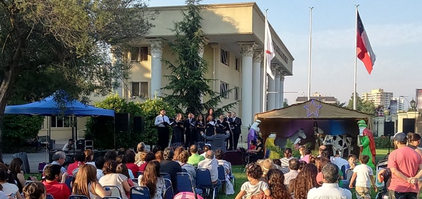 Conciertos de villancicos al aire libre inspiraron el verdadero espíritu navideño