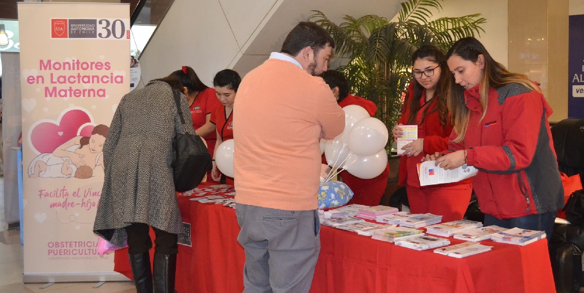 Obstetricia y Puericultura tuvo importante participación en celebración de semana de la lactancia materna