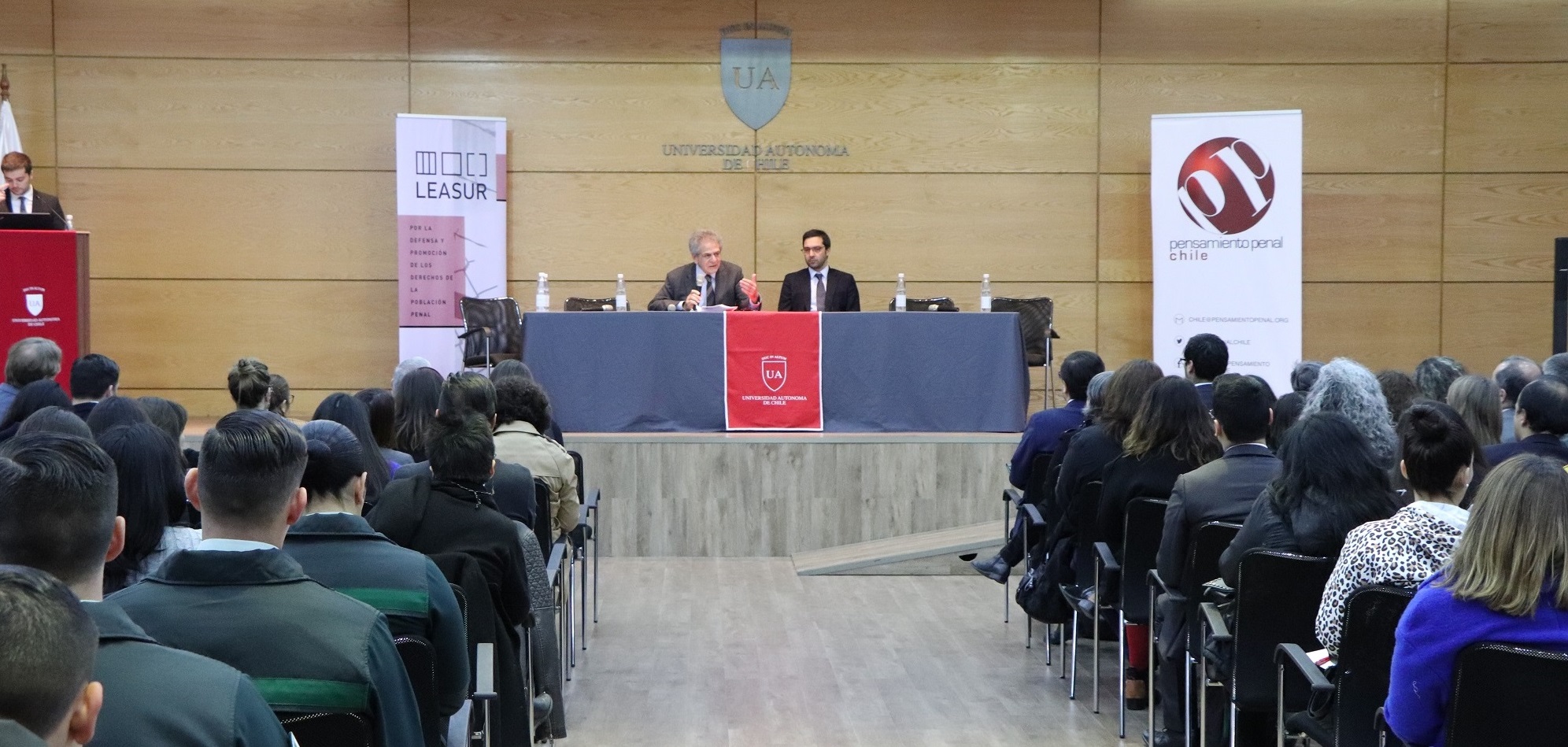 Presidente de la Corte Suprema inauguró seminario en la U. Autónoma de Chile