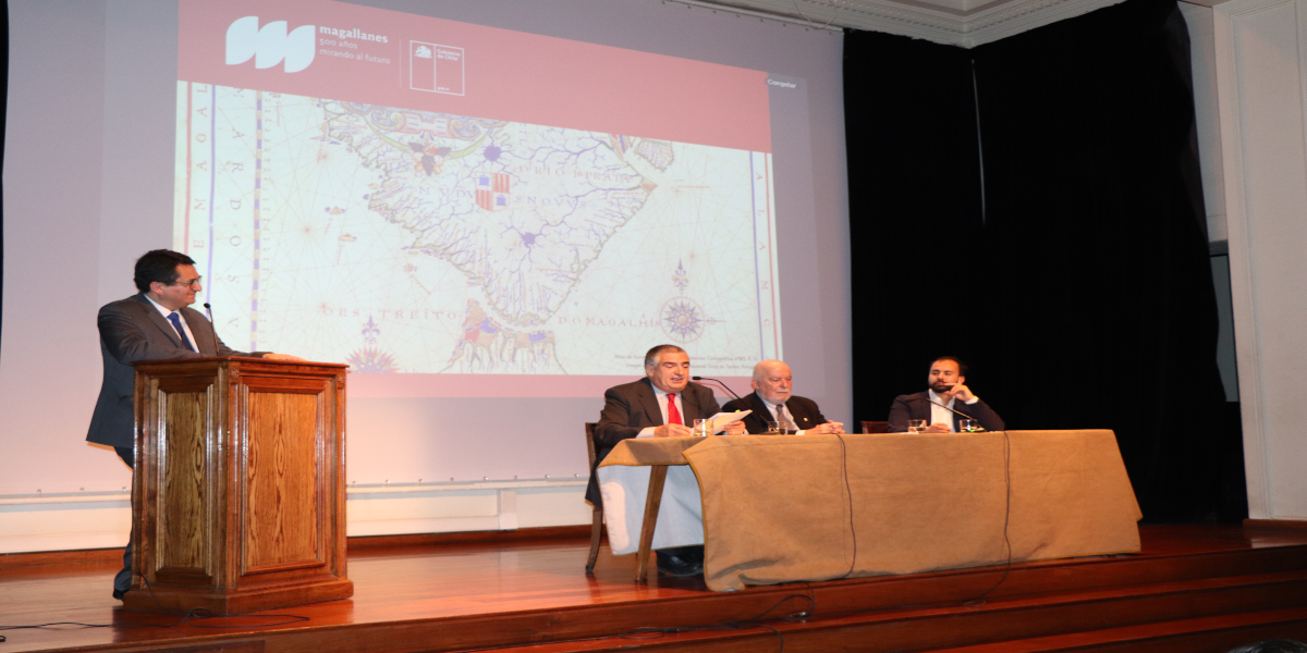 Con éxito se realizo conferencia “Encuentro de tres mundos en los bordes de la geografía. A 500 años del primer viaje alrededor del planeta”