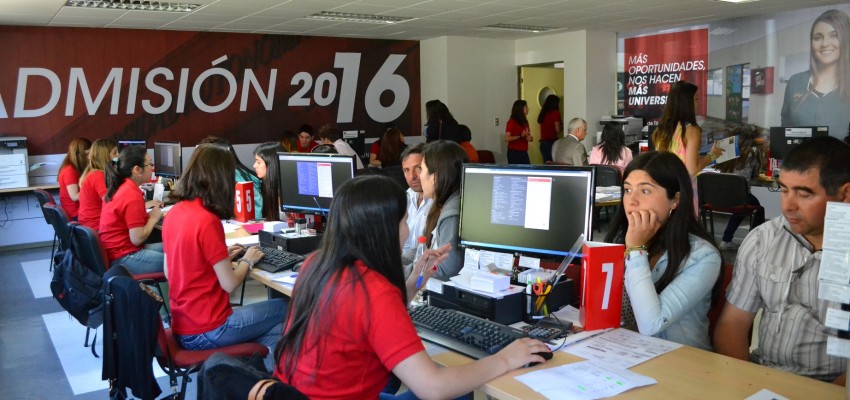Exitoso proceso de Admisión 2016 vive la Universidad Autónoma de Chile en Talca