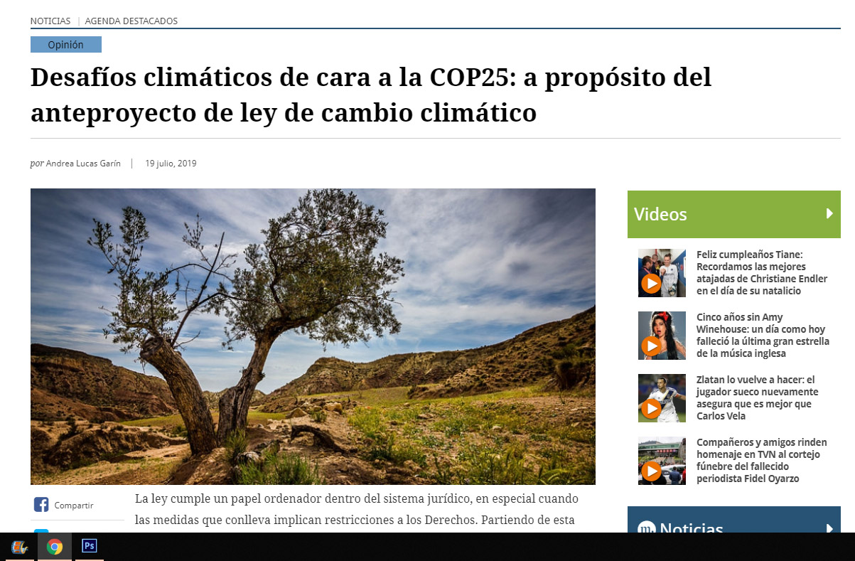 Desafíos importantes de cara a la COP25