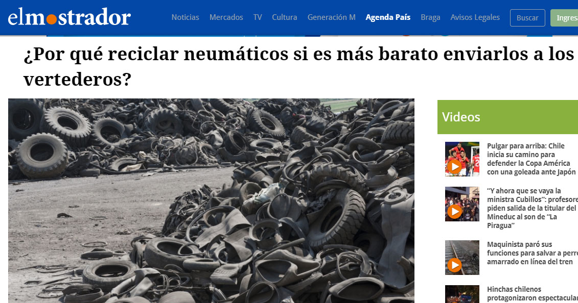Reciclaje de Neumáticos