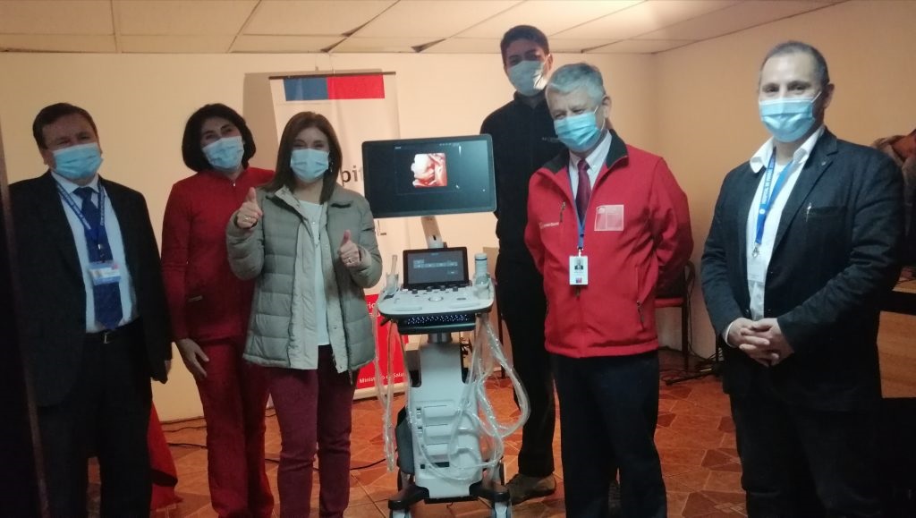 Hospital de Parral recibe ecotomógrafo como parte de convenio entre SSM y U. Autónoma