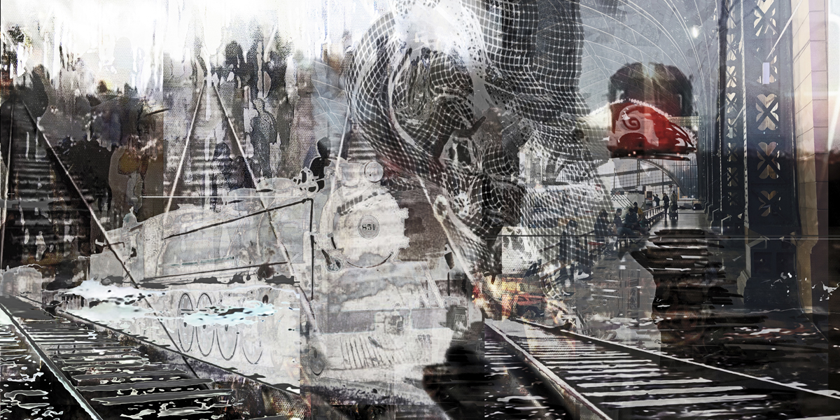Exposición de mujeres artistas retratará los recuerdos del ferrocarril en Chile