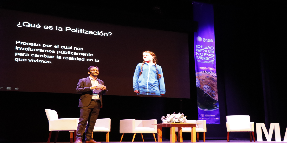 CongresoFuturo: Investigador del ICHEM expuso sobre la politización de Chile en los últimos 30 años
