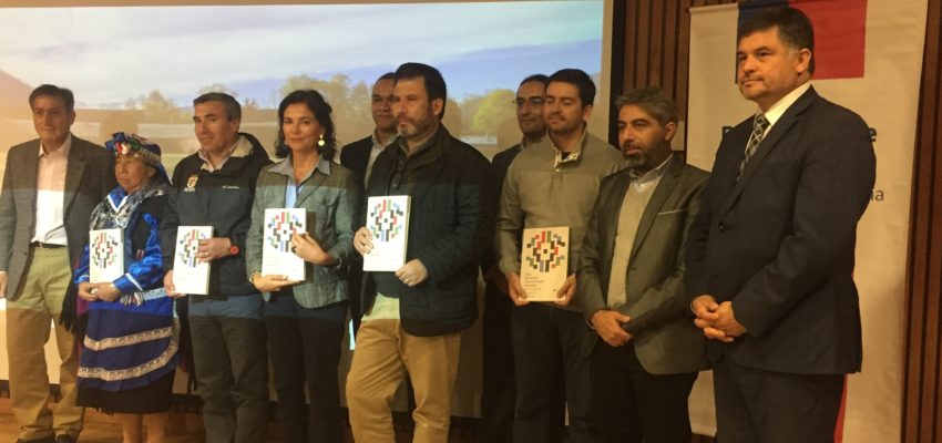 Decana de Arquitectura recibió Guía de Diseño Arquitectónico Mapuche que impulsa el MOP