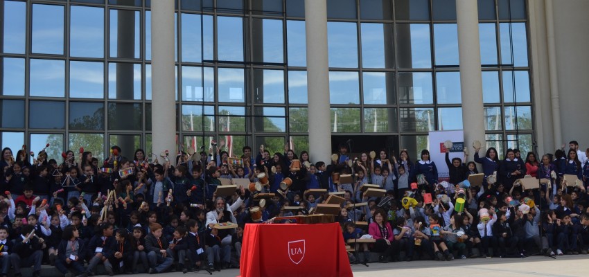 14 orquestas de escuelas rurales se presentan en Universidad Autónoma de Chile en Talca