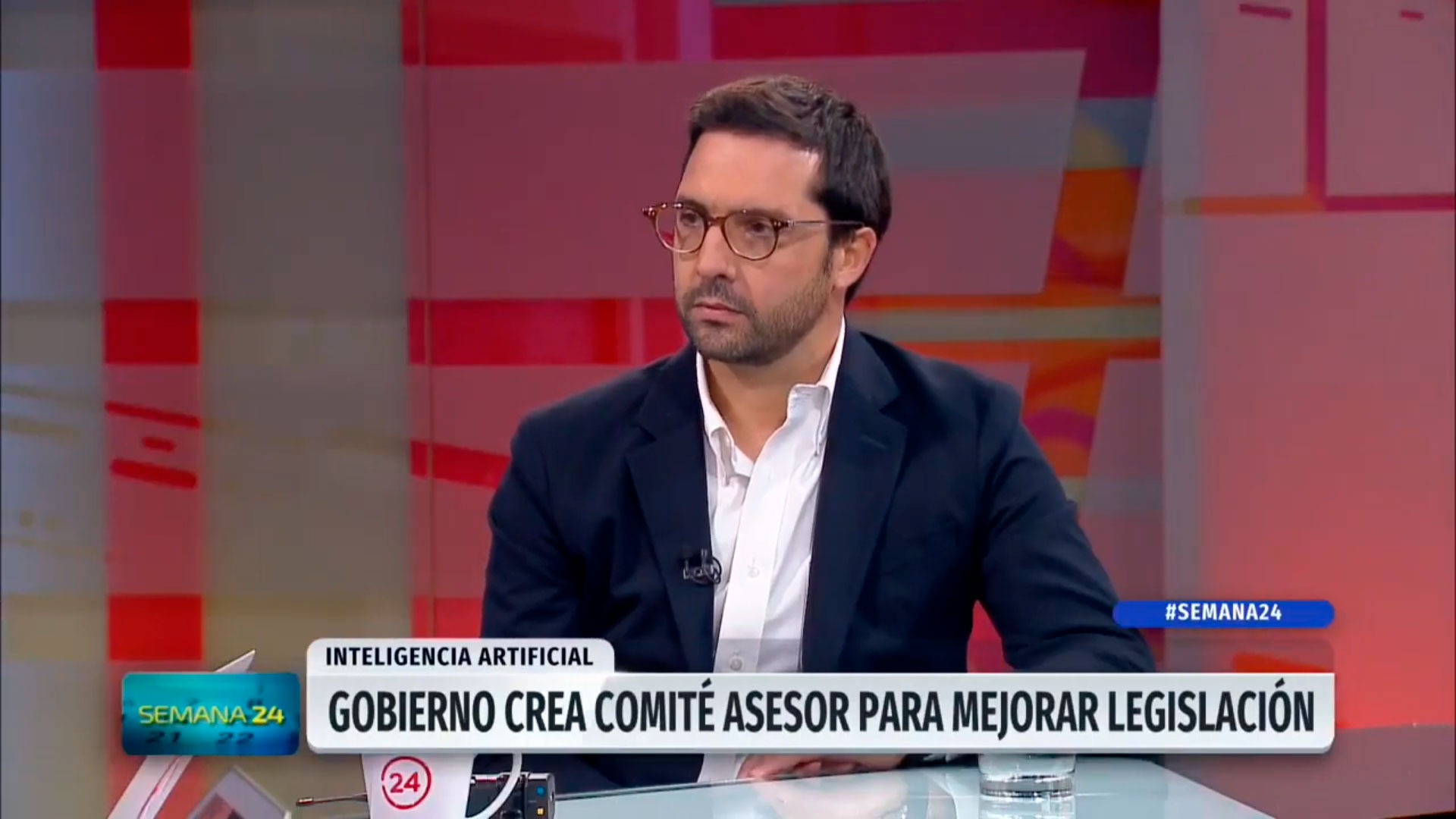 VIDEO | Decano de Derecho en Canal 24 Horas