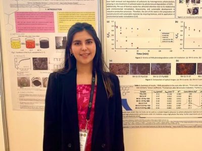 Estudiante de pregrado de la U. Autónoma participó en Conferencia Mundial sobre el Carbono 2023