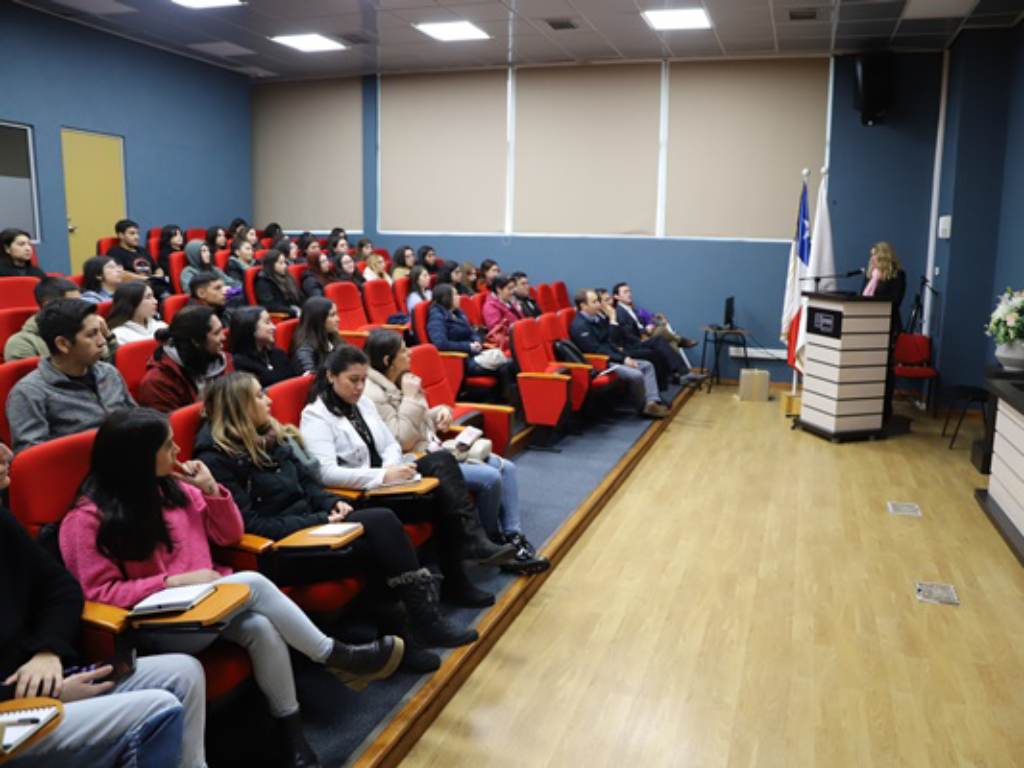 Exposición en la charla