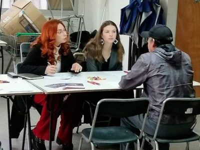 Estudiantes de la Clínica Jurídica de Campus Providencia realizaron operativo que benefició a Junta de Vecinos de la Villa Portales 