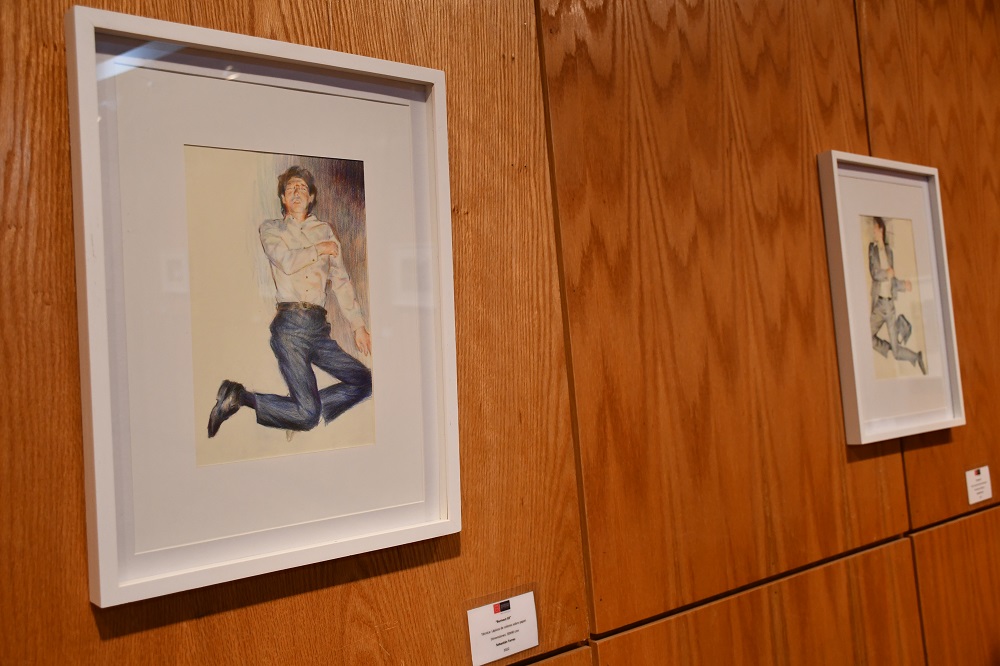Algunas de las obras de la exposición