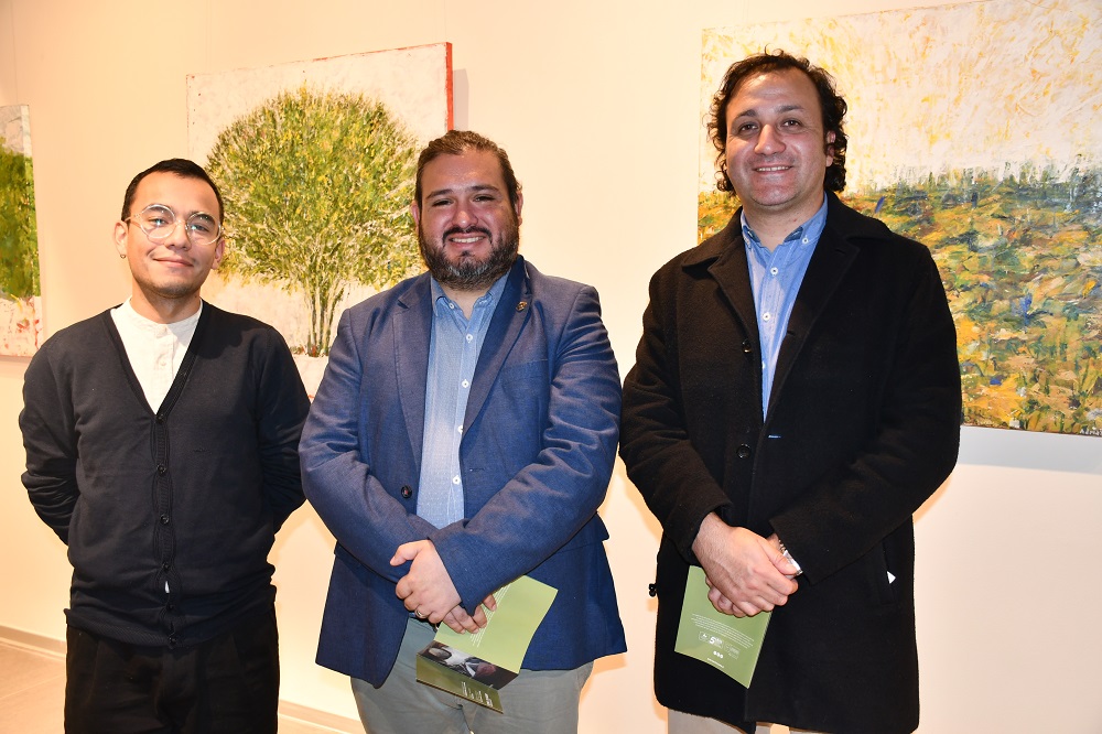 Asistentes a la inauguración exposición