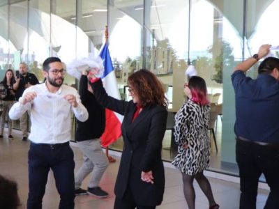 Comunidad Autónoma de Sede Santiago celebró con gran alegría y entusiasmo sus Fiestas Patrias 2023