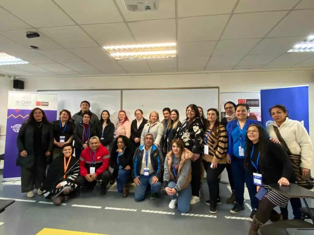 Participantes de la escuela de formación